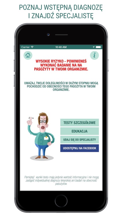 Pan Pasożyt - zadbaj o swoje zdrowie screenshot-3