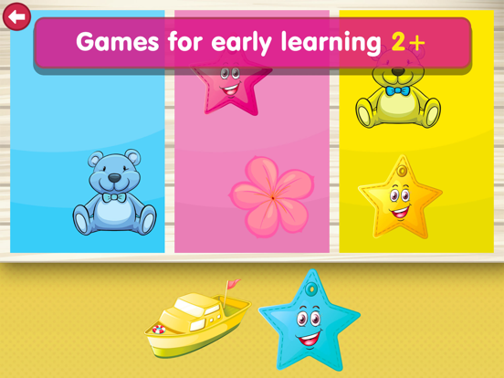 Toddler Kids Games for Boys iPad screenshot 1 - Games app