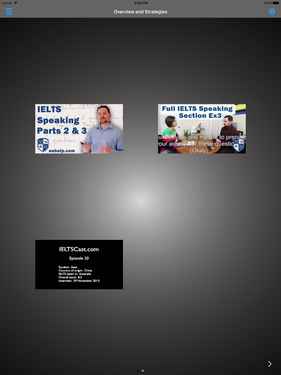 Screenshot #4 pour IELTS Speaking Box Tips Skills Strategies Samples