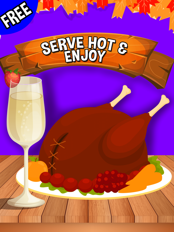 Screenshot #6 pour Turkey - Thanksgiving Baby Chef Girls & Teens