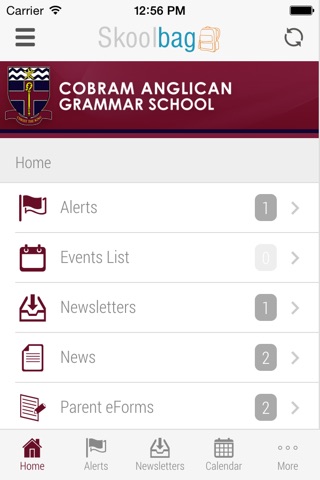 Cobram Anglican Grammar School - Skoolbag screenshot 2