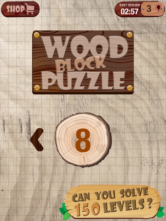 Screenshot #6 pour Bois Jeu Bloc Puzzle - Correspondant À Des Jeux De Cerveau Pour La Résolution De Problèmes