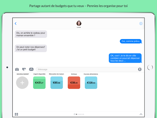 Screenshot #5 pour Pennies Mini - Partagez vos budgets avec vos amis