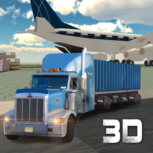 Real City Airport Cargo Truck Transport Challenge 3D iOS App