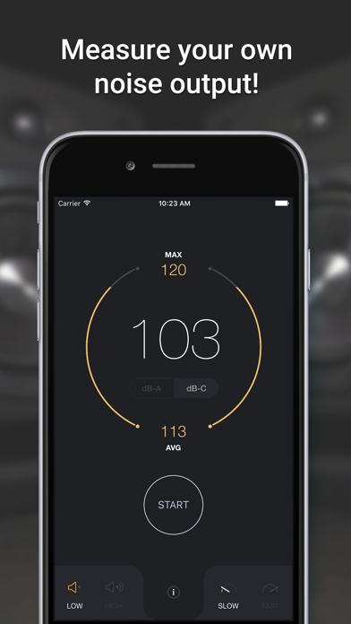 dB Decibel Meter - sound level measurement toolのおすすめ画像4