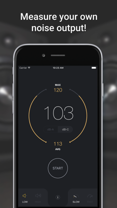 dB Decibel Meter - sound level measurement tool screenshot 4