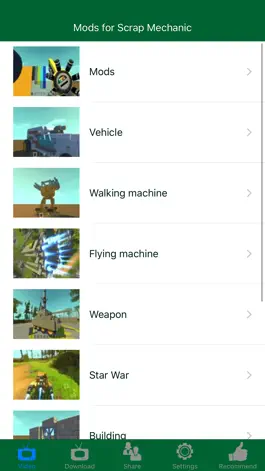 Game screenshot Contraptions and Mods for Scrap Mechanic mod apk