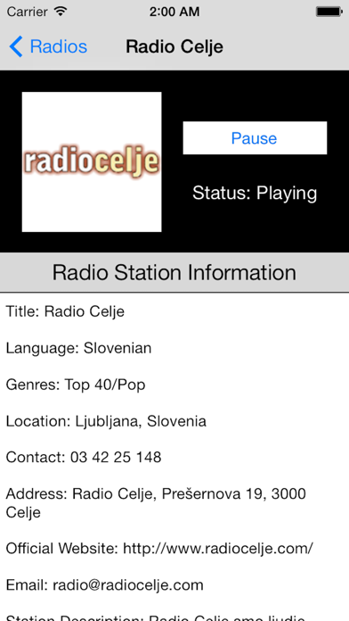 Slovenia Radio Live Player (Slovene or Slovenian / slovenski jezik or slovenščina / Slovenija)のおすすめ画像5