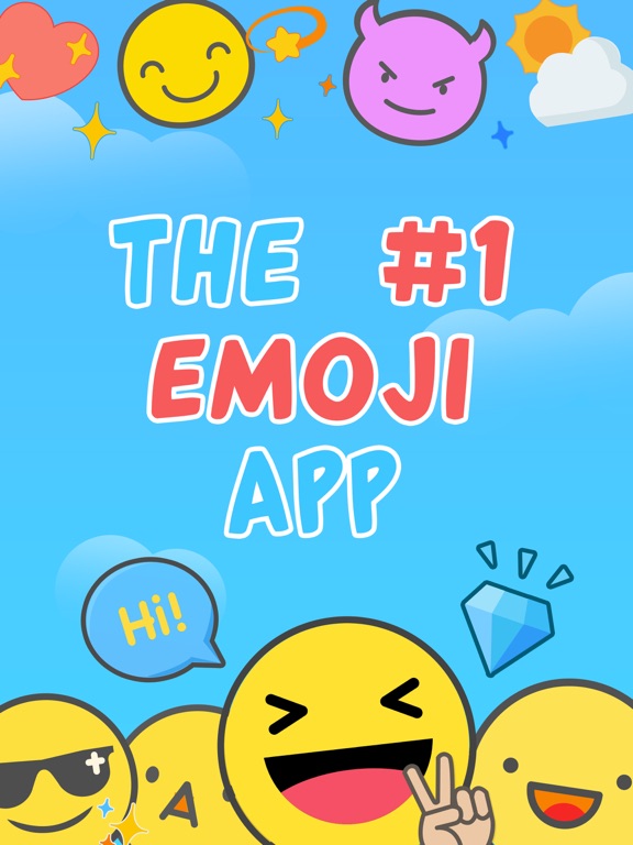 Emoji Free – Emoticons Art and Cool Fonts Keyboardのおすすめ画像1