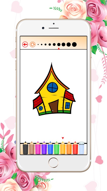Coloring Book House: Learn to draw & paint for Kid