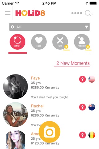 HOLiD8 - Holiday Dating App screenshot 4