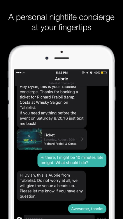 Tablelist − A Better Night Out