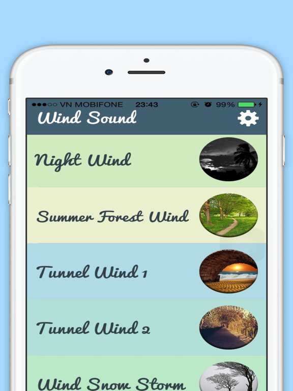 Screenshot #5 pour Wind Sounds - Wind Music,Relaxing and Sleep.