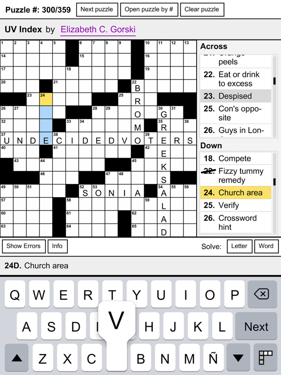 Devarai Crosswords Light