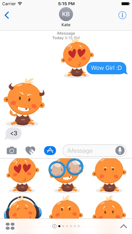 Baby Cute Sticker - Emoji