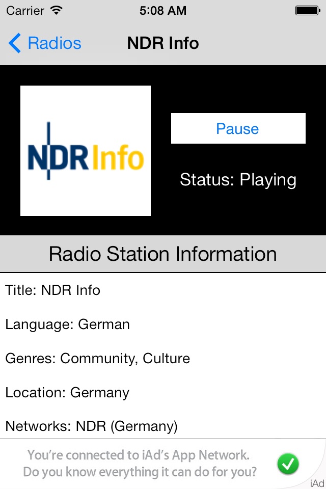 Germany Radio Live (Deutschland - Deutsch / German Radio) screenshot 4