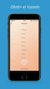 Nombres de niños y niñas Neimi screenshot #3 for iPhone