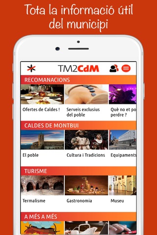 TM2CdM - App oficial de Caldes de Montbui screenshot 2