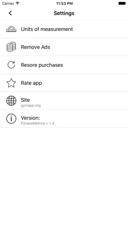 Game screenshot Fitness Metrica - power and dietary indicators hack