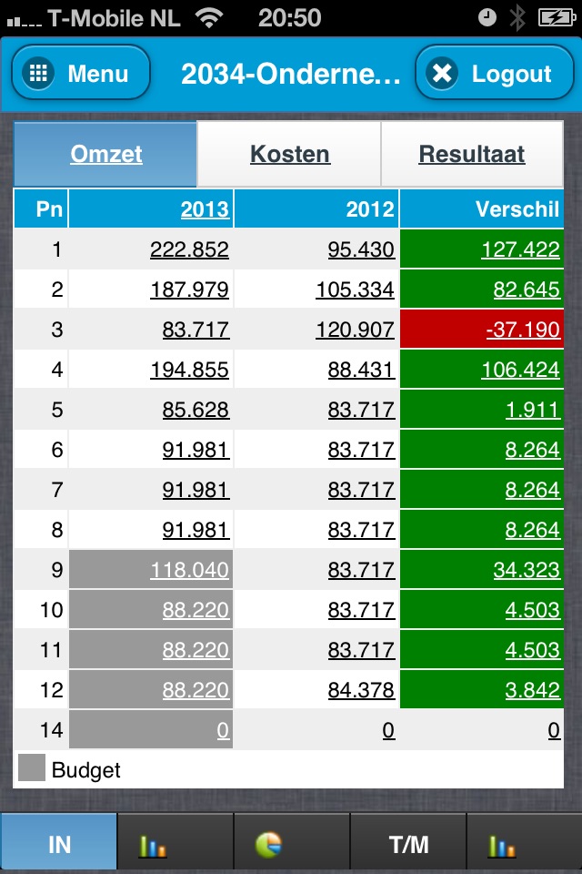 MUIS Software -  LIVE Administratie App screenshot 2