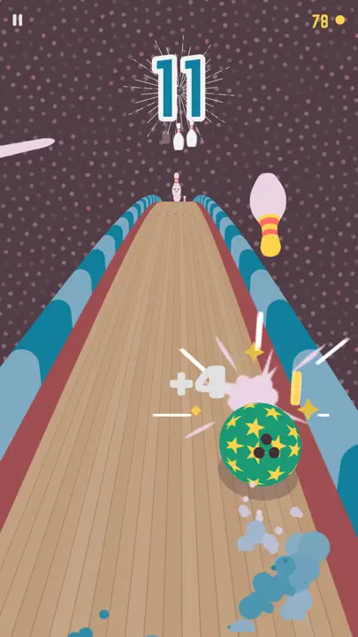 Kingpin Bowling iPhone-skjermbilde 3