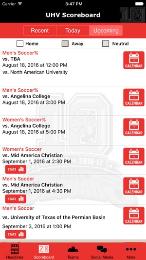 UHV Jaguars(圖4)-速報App
