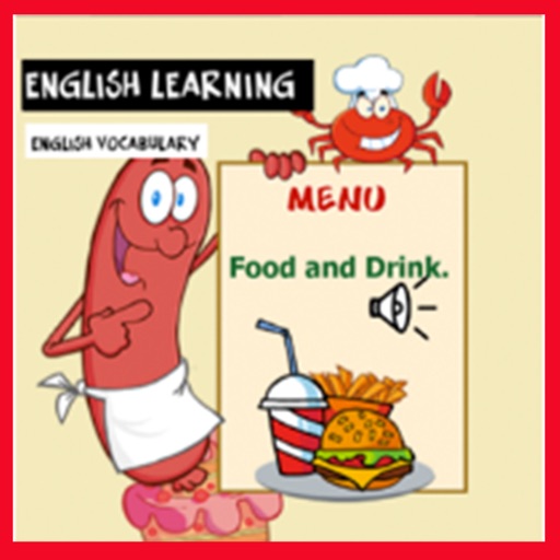 Food and drink english iOS App