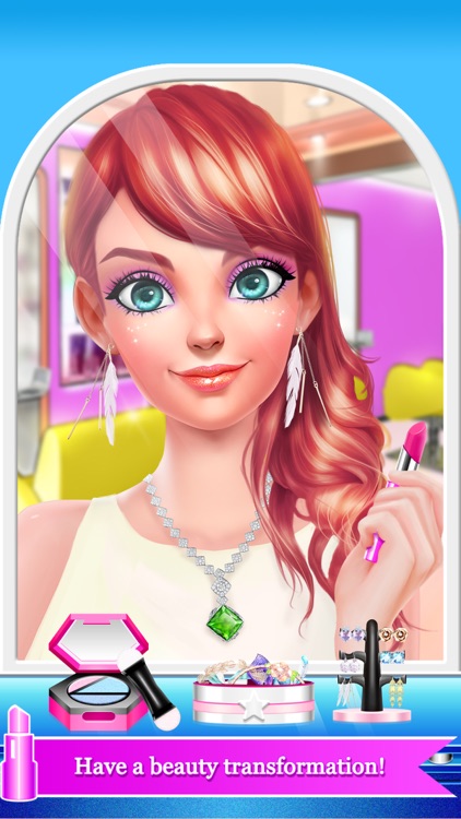 High School Fashion Diary - Makeup & Dressup Salon