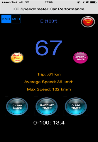 CT Speedometer - Car Performance & Timers screenshot 4