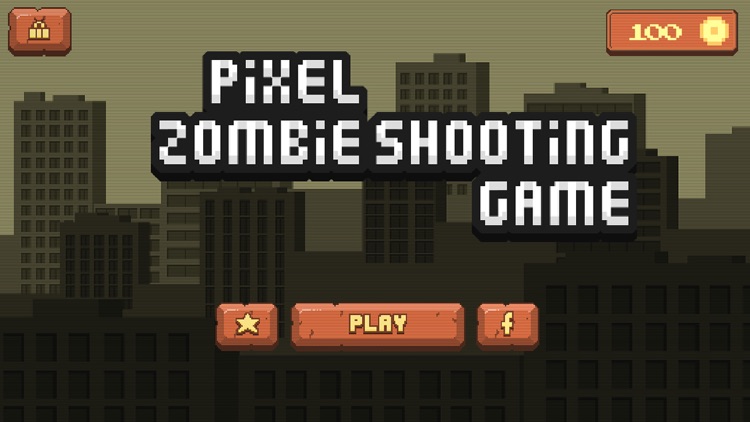 Pixel Zombie Shooting Game