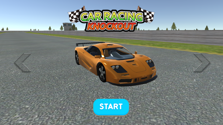 Screenshot #1 pour Car Racing : Knockout 3D for TV