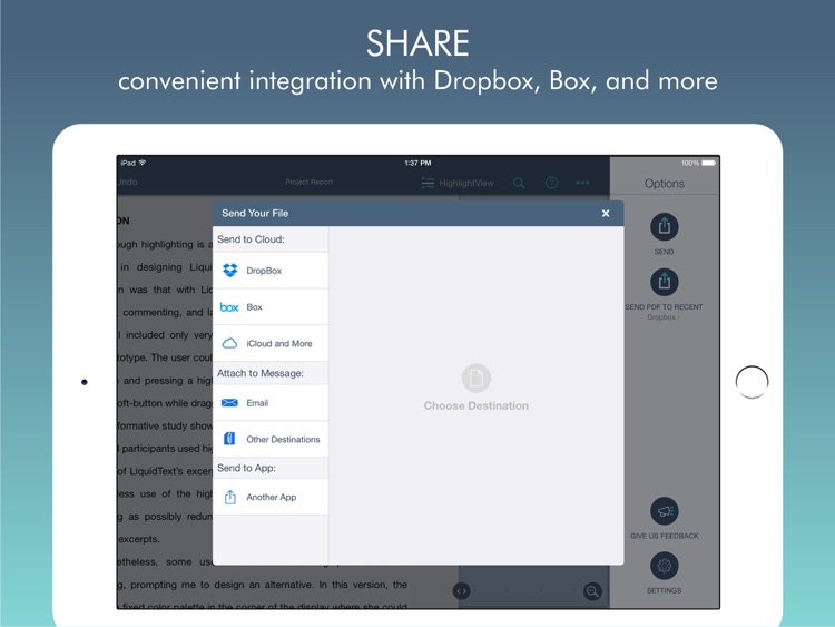 LiquidText screenshot-4
