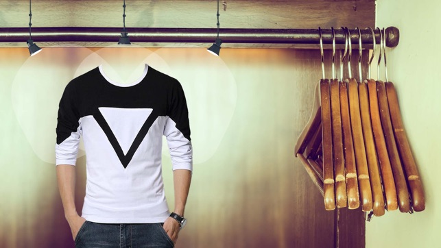 Man T-Shirt Photo Suit Montage(圖2)-速報App