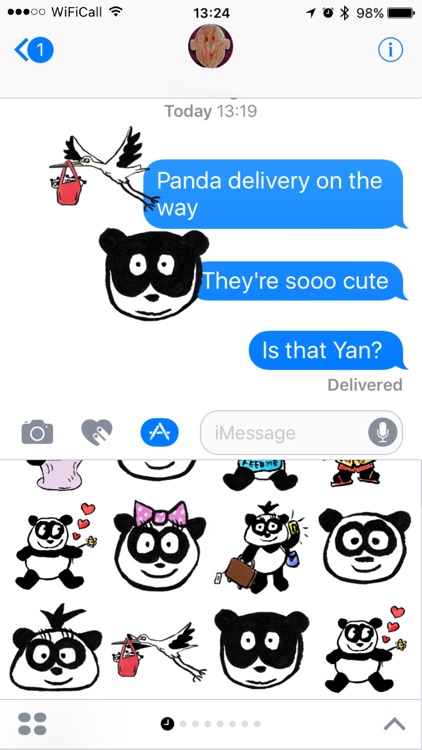 Panda Babies Stickers