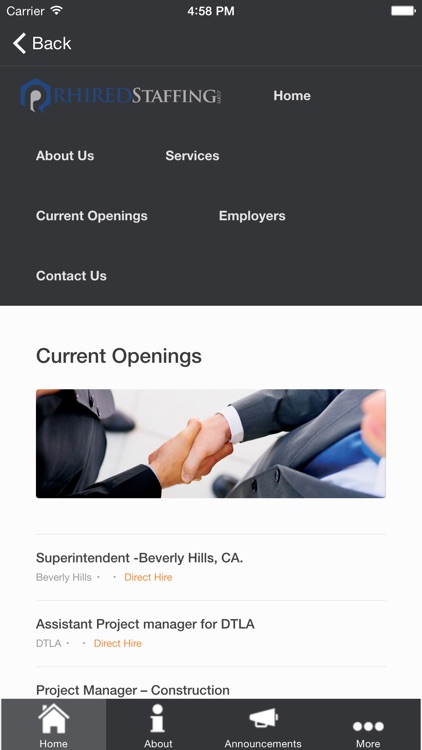 RHired Staffing screenshot-4