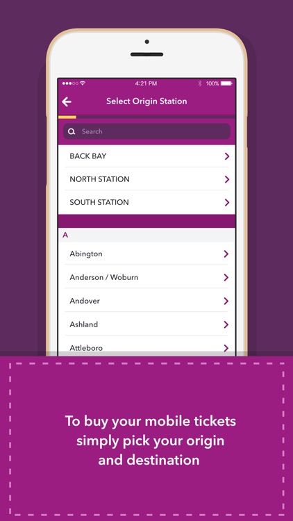 MBTA mTicket