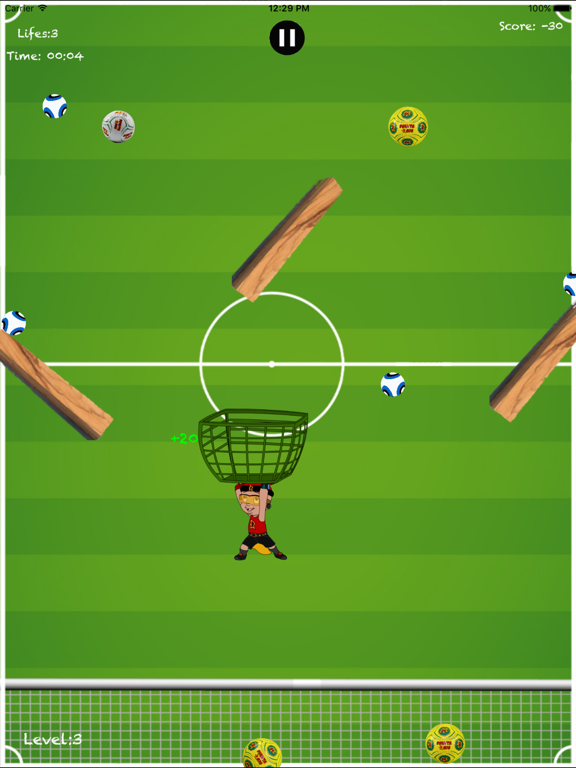 Screenshot #5 pour Chhota Bheem & Mighty Raju-Catch the Football Game