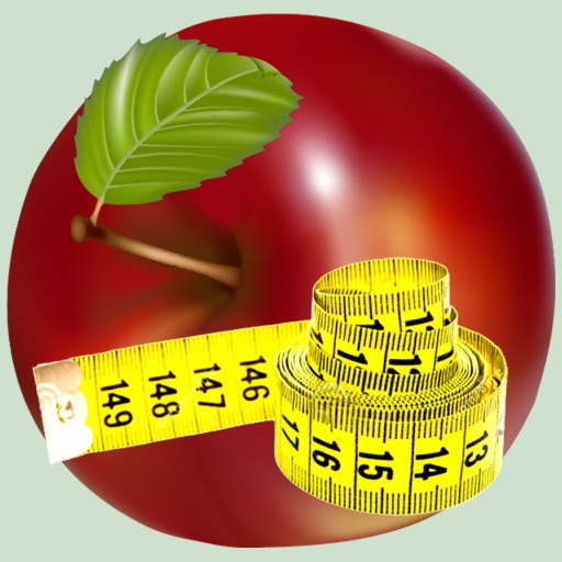 Food calorie count calculator icon