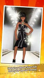 Me Girl Celebs - Dress your way to movie stardom! screenshot #2 for iPhone