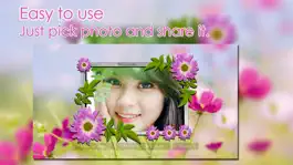 Game screenshot Lovely Flower Frames - cutest photo frame app. hack