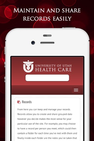 University of Utah Health Care Virtual Visits screenshot 3