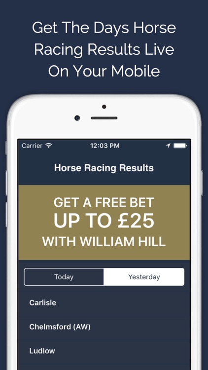 Horse Racing Results UK