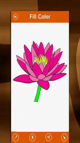 Game screenshot Flower Coloring Book-Different Flowers Color Pages hack