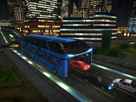 Elevated China Bus Driving