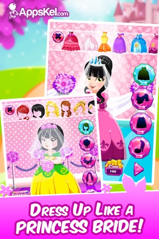 First Descendants Wedding- Dress Up Games for Free screenshot 3