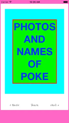Game screenshot Photos And Names For Pokemon apk