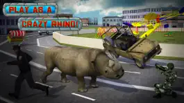 Game screenshot Crazy Rhino Attack 3D mod apk