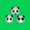 Panda Face Emoji - Sticker