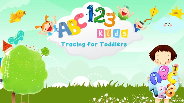 ABC123跟踪和寫作幼兒