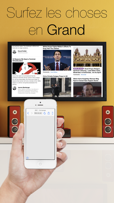 Screenshot #1 pour Navigateur web pour Apple TV